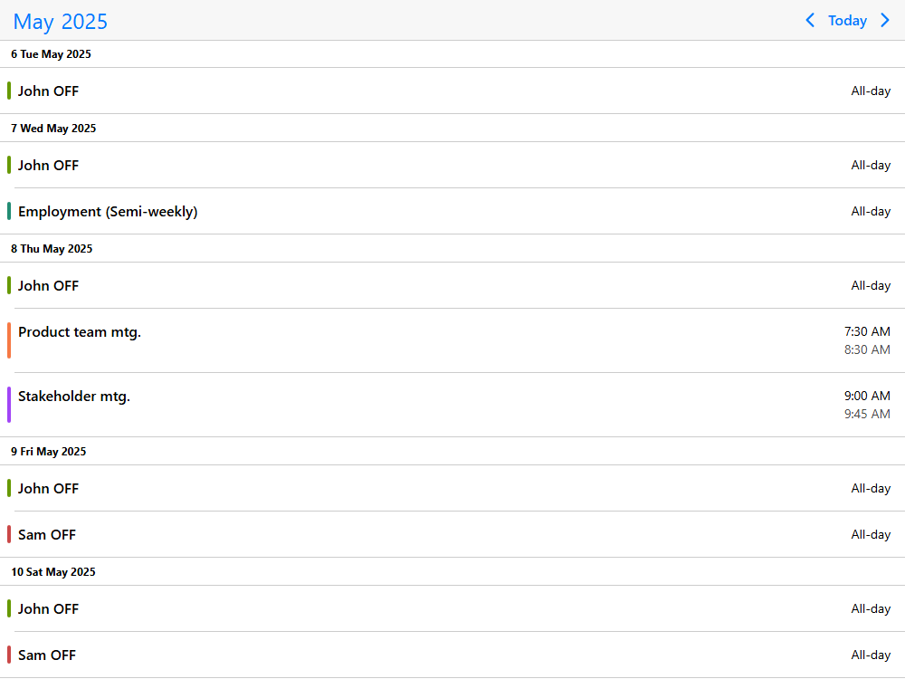 Mobiscroll Agenda Lifecycle events Agenda with hooks for custom integration and functionality. Understand lifecycle events.
