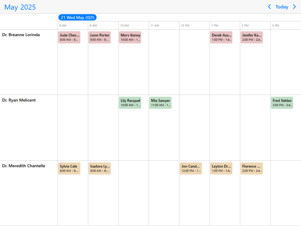 Mobiscroll Timeline Custom event tooltip Event calendar timeline with custom event tooltips. Show details, actions in context when hovering events.